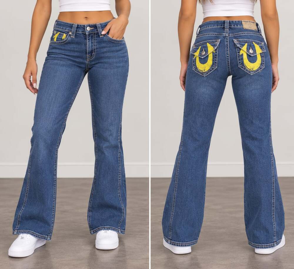 Vintage True Religion Flare Jeans
